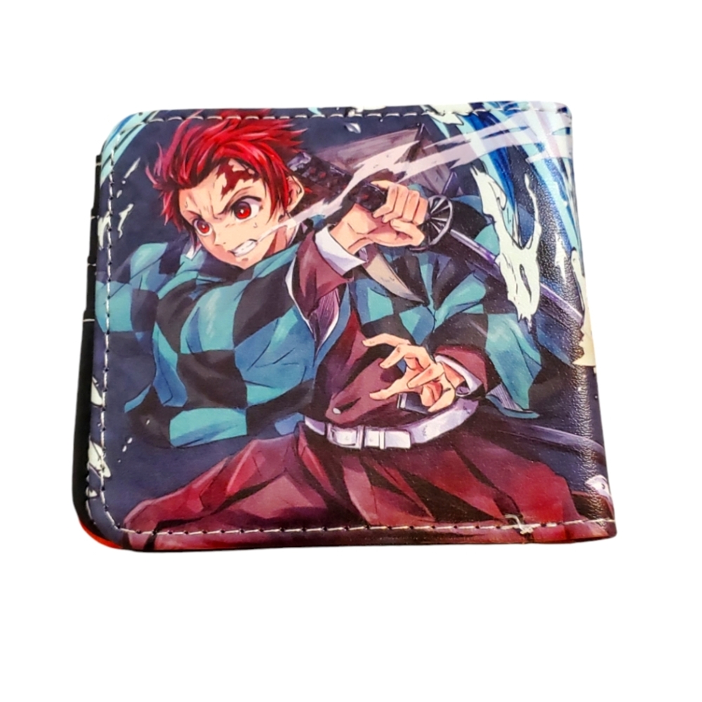 Demon Slayer Anime Kimetsu no Yaiba Tanjiro Kamado Bifold Wallet‎